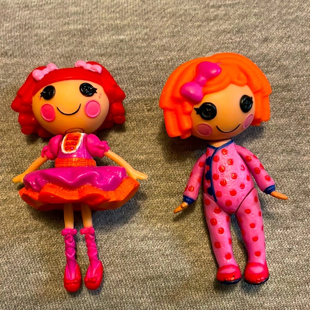 Lalaloopsy Minifigures set of 2, great condition, super cute!
